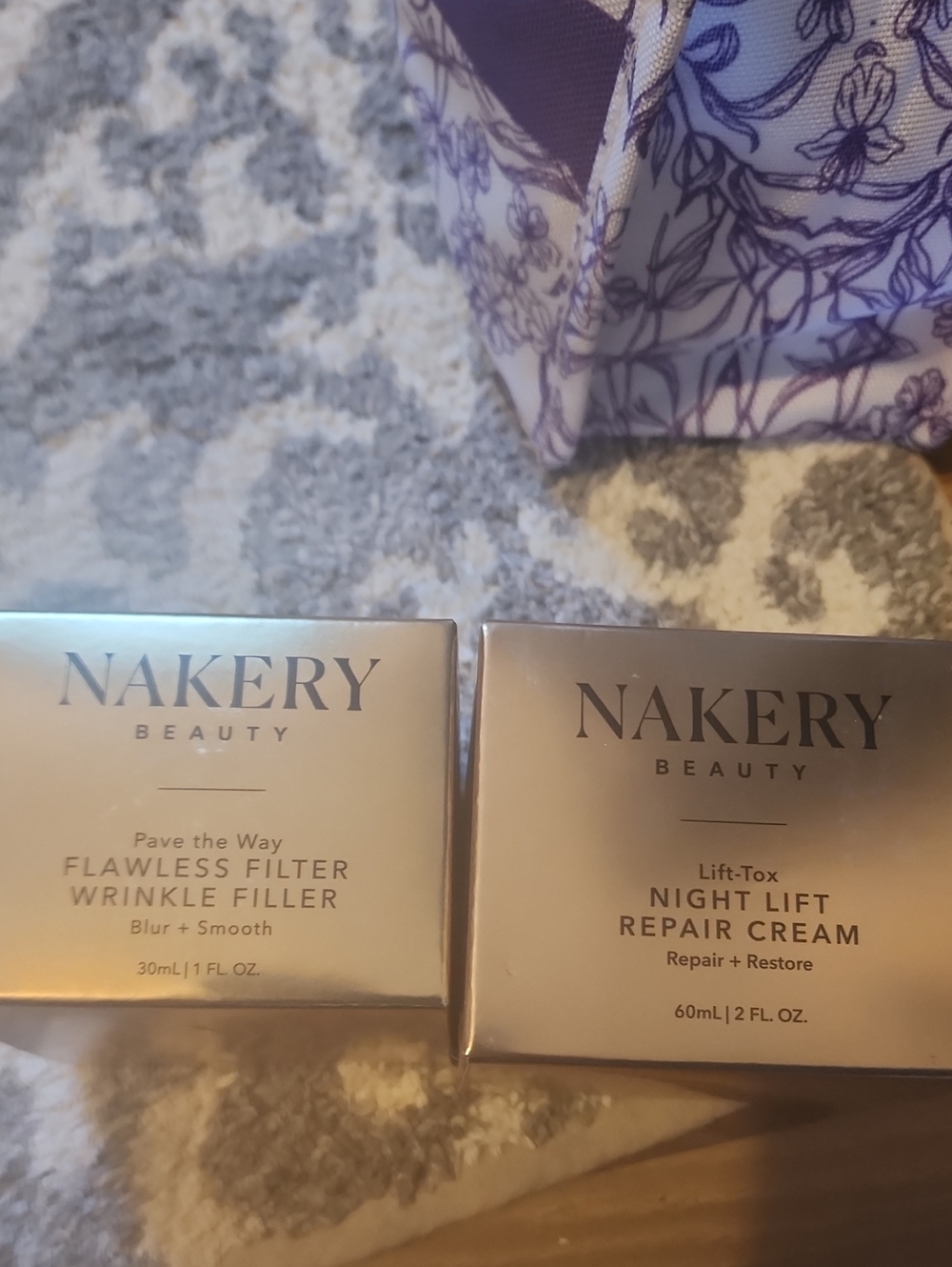 Nakery Beauty Gold Night Lift Repair Cream – Hydrating Anti-Aging Moisturizer